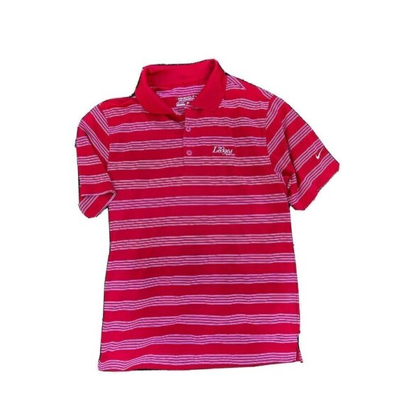 Nike Golf Polo Short Sleeve Shirt Tour Performance Dri-Fit The Ledges Golf Club - Picture 1 of 2